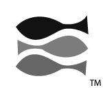Image of Black and White Grouper Logo