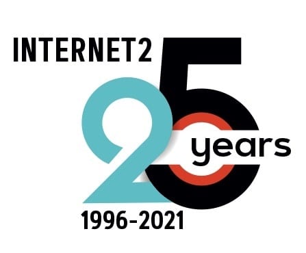 Internet2 25 years logo