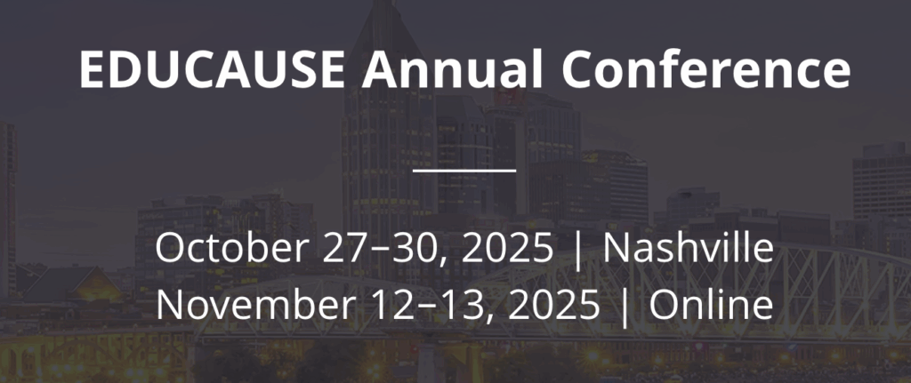 educause annual conference 2025 graphic.