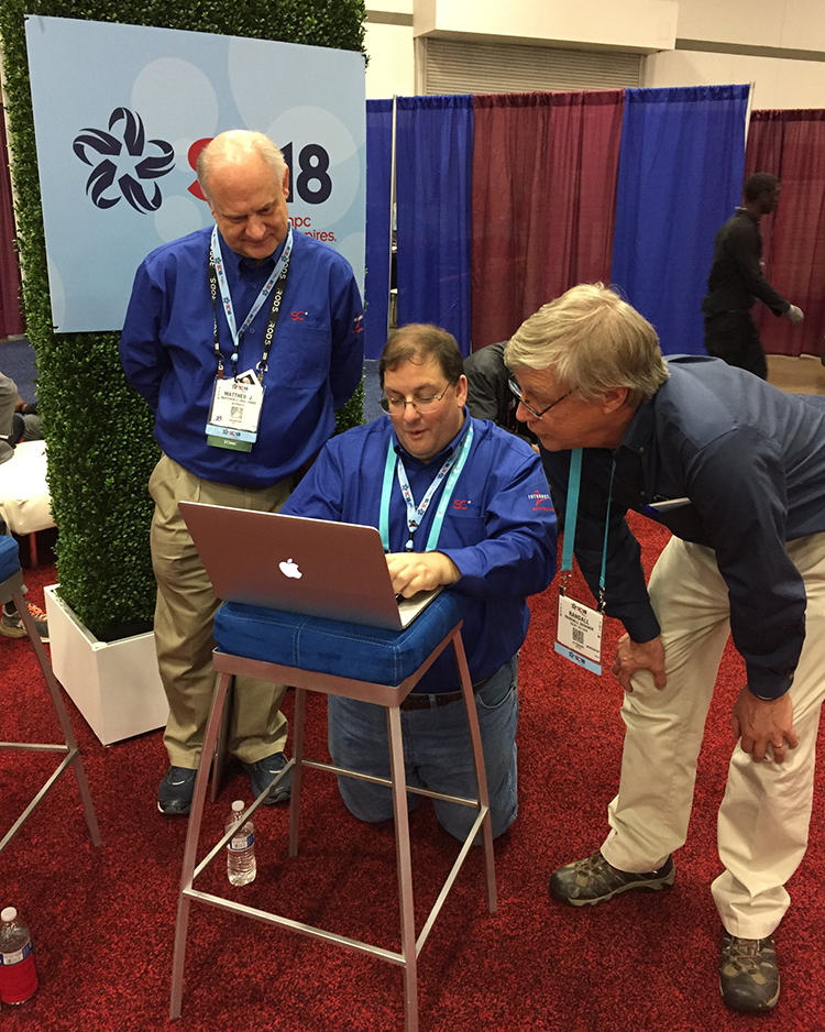 Mark Feit uses perfSONAR to troubleshoot and resolve a network issue during SC.