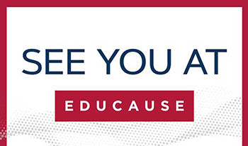 See you at EDUCAUSE logo